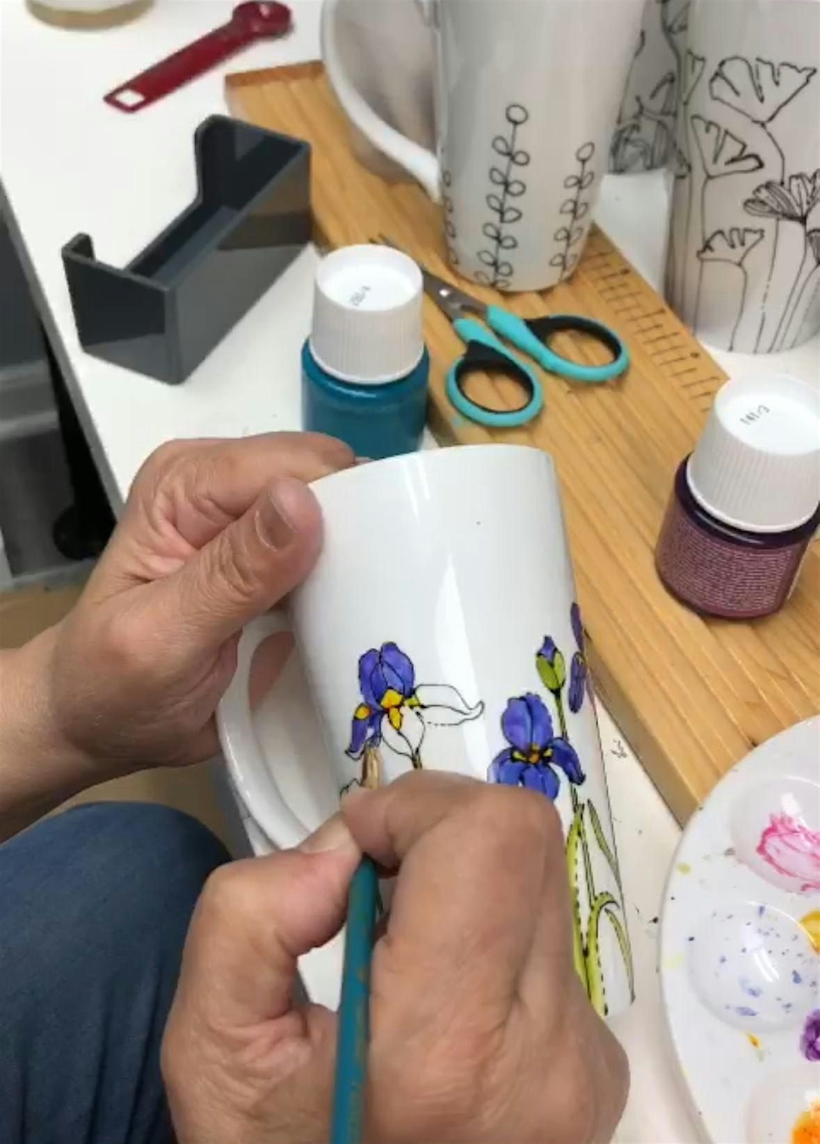 A PORCELAIN MUG WORKSHOP with Sarita, 21 July | Event in Evanston | AllEvents