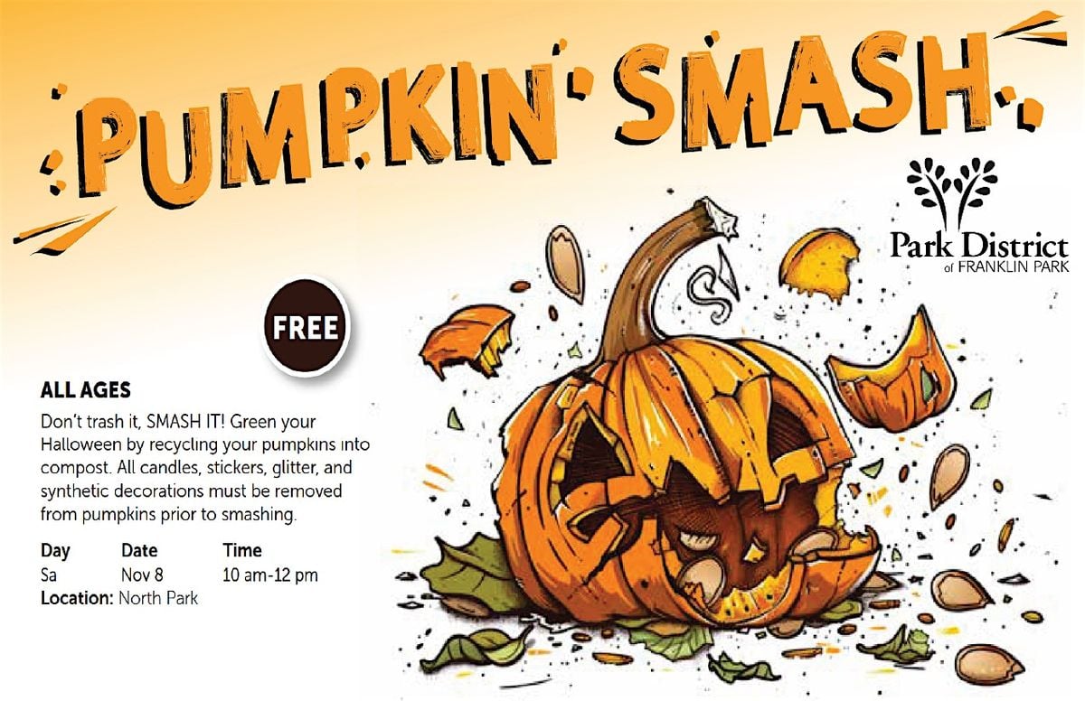 Pumpkin Smash, 8 November | Event in Franklin Park | AllEvents