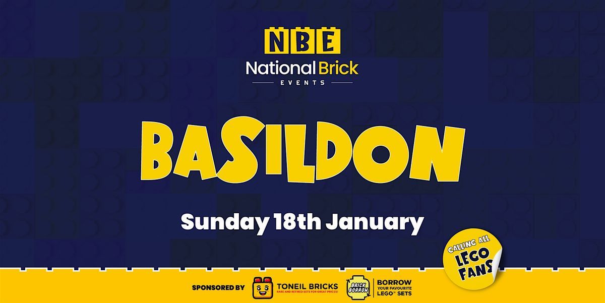 National Brick Events - Basildon, 18 January | Event in Basildon | AllEvents