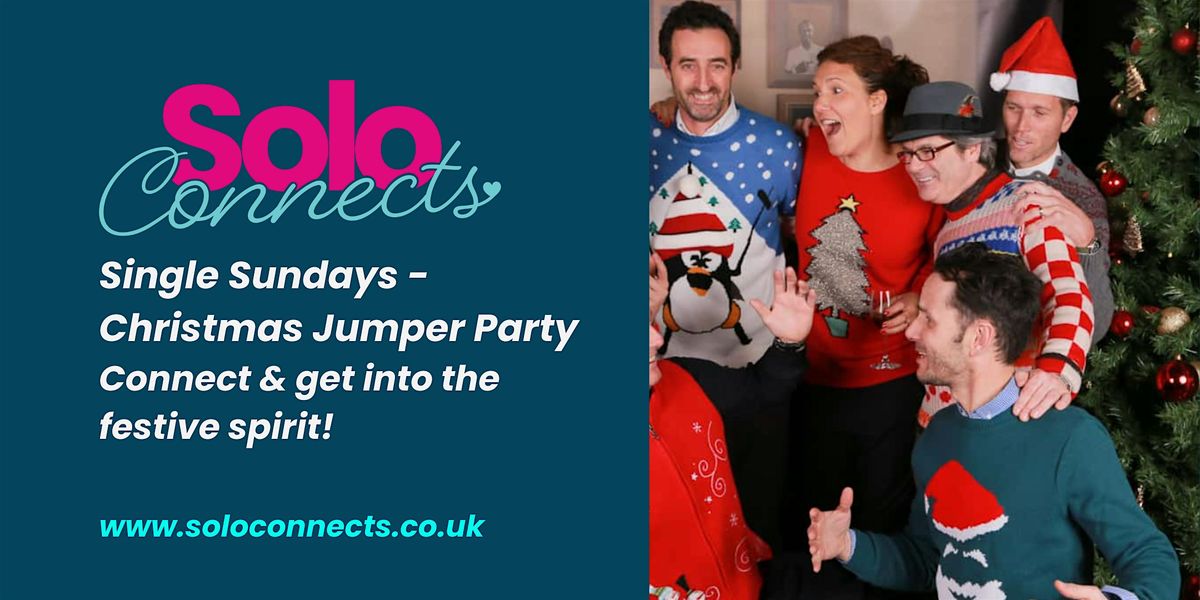 Over 30s Single Sundays - Christmas Jumper Party, 7 December | Event in West | AllEvents