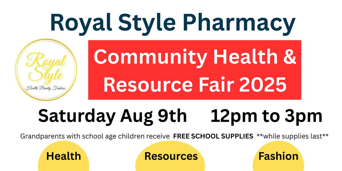 Community Health &  Resource Fair 2025, 9 August | Event in Lithonia | AllEvents