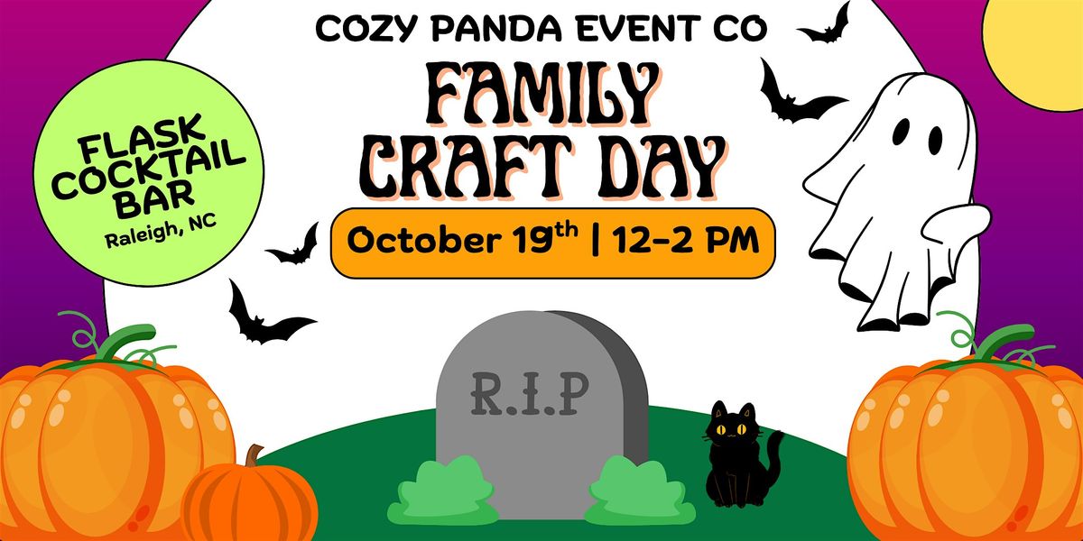 Cozy Panda Event Co Presents: Family Craft Day!, 19 October | Event in Raleigh | AllEvents