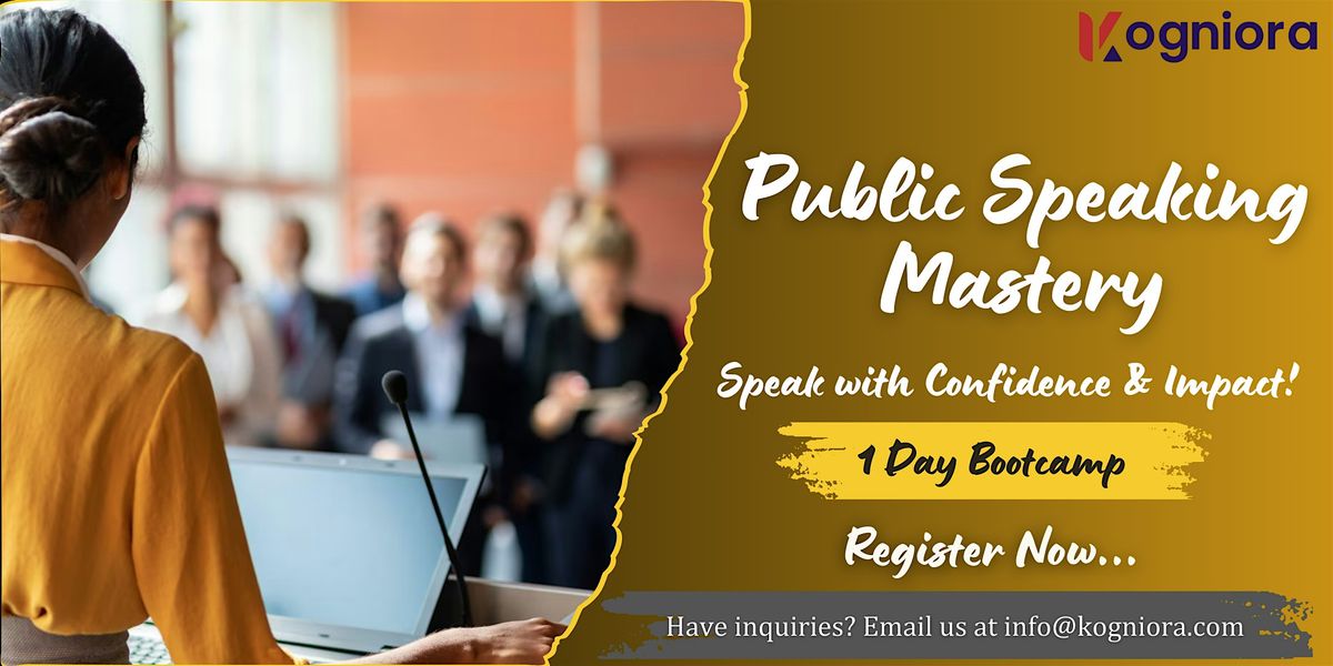 Public Speaking Mastery: Speak with Confidence & Impact! in Downey, CA, 12 November | Event in Downey