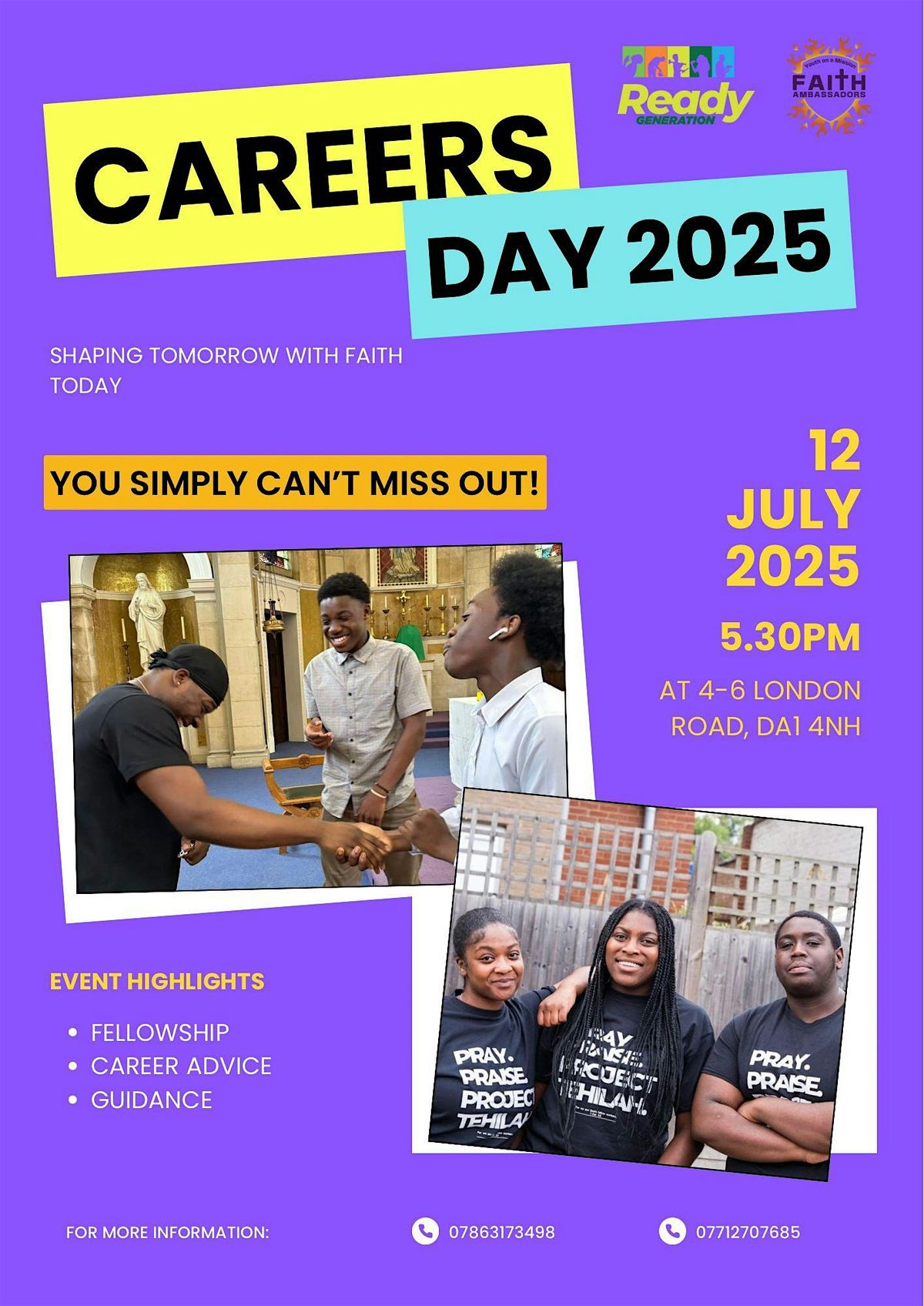 FA x RG - CAREERS EVENT 2025, 12 July | Event in Dartford | AllEvents