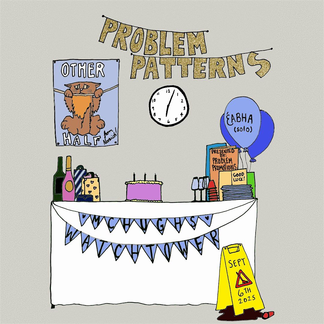 Problem Patterns’ Drogheda Launch for ‘Boring Songs For Boring People’, 6 September | Event in Drogheda