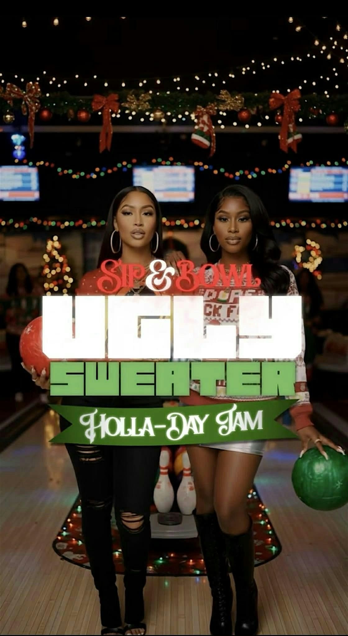 Sip & Bowl - UGLY SWEATER - Holla-Day Jam, 12 December | Event in Phoenix | AllEvents