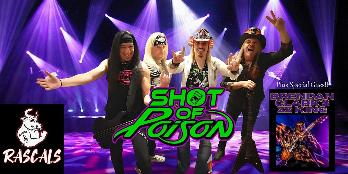 Shot Of Poison with ZZ King, 6 December | Event in Worcester | AllEvents