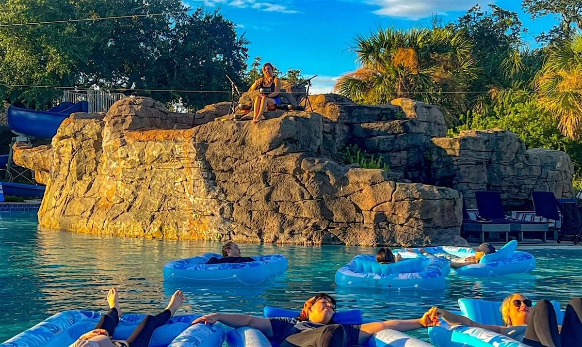 Floating Sound Bowl Meditation - Outdoor Pool, 5 July | Event in Point Clear | AllEvents