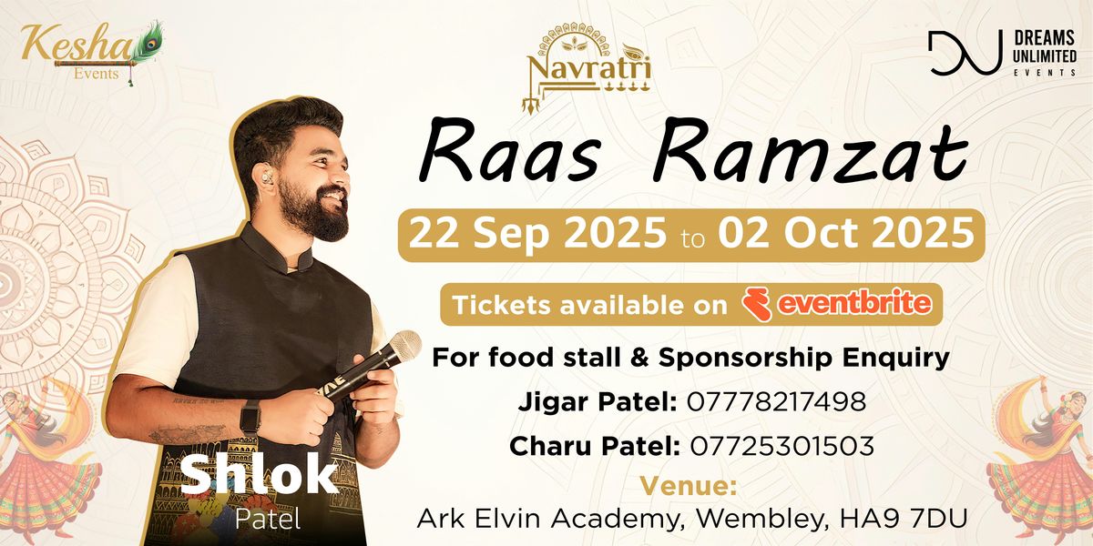 Navratri Garba Raas Ramzat 2025 With Rockstar Shlok Patel