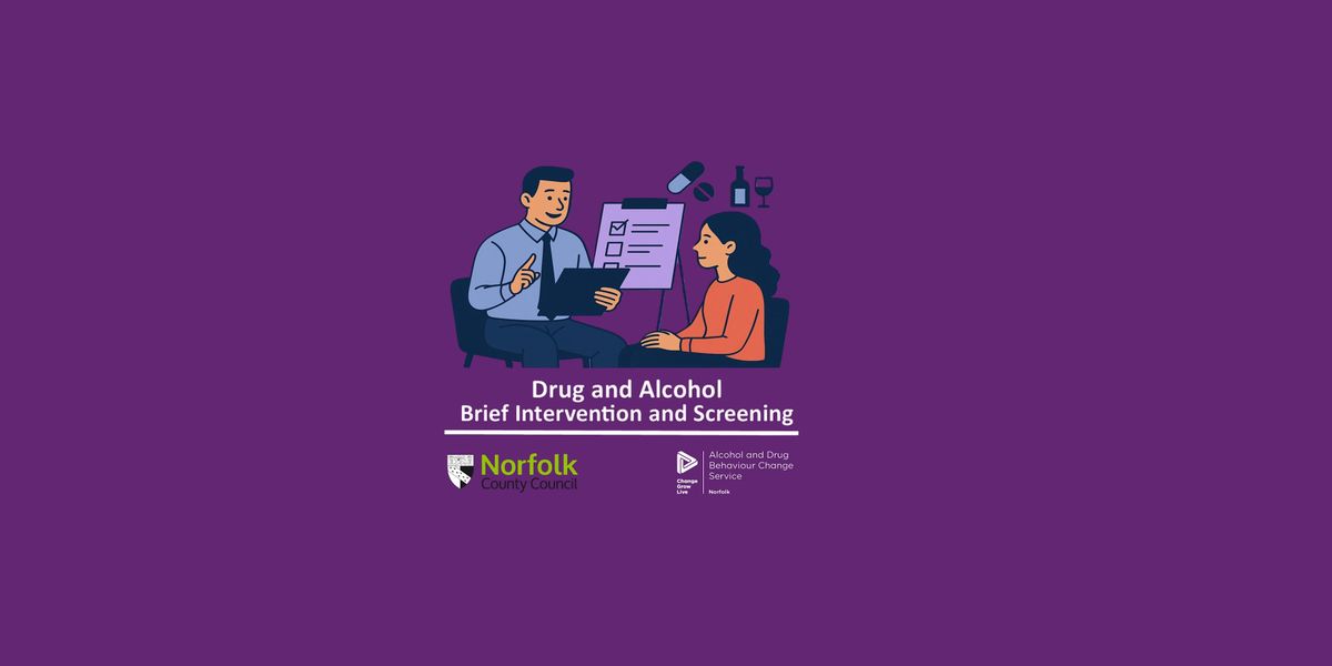 Drug and Alcohol Brief Intervention and Screening, 27 January | Event in Great Yarmouth | AllEvents