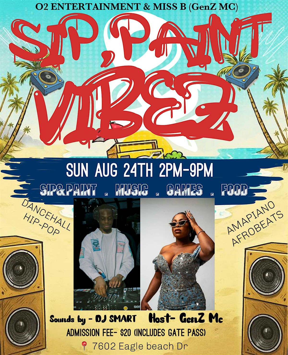 SIP . PAINT & VIBEZ, 24 August | Event in Indianapolis | AllEvents
