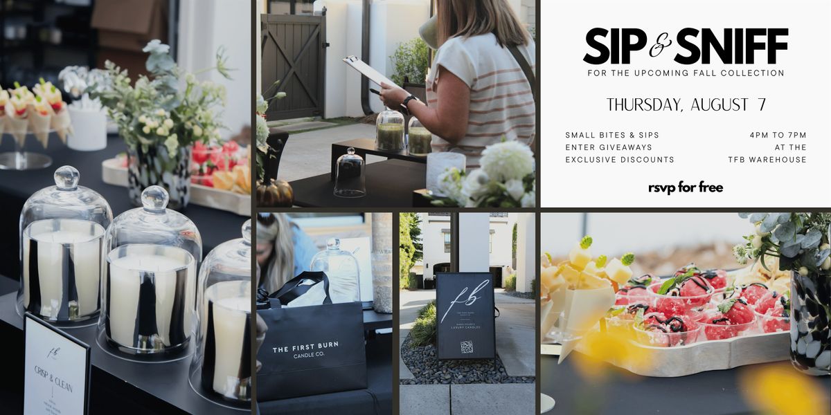 Sip 'n Sniff - Fall '25 | Event in Cumming | AllEvents