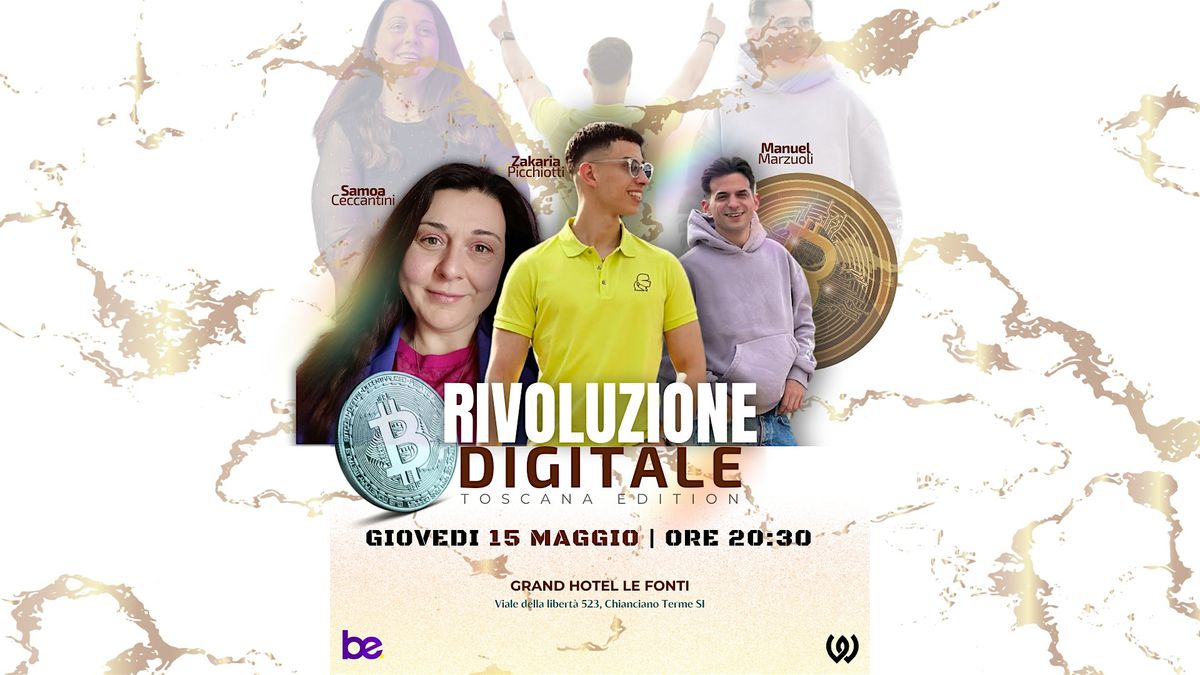 Rivoluzione Digitale – Incontro Esclusivo in Toscana | Event in Chianciano Terme | AllEvents