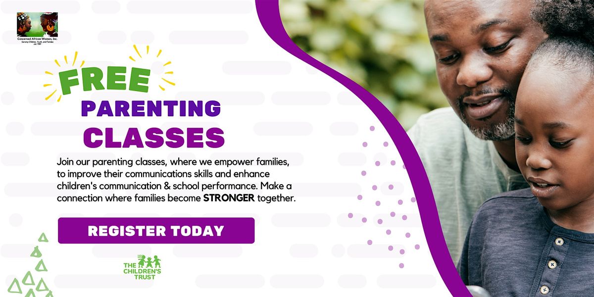 FREE Parenting Classes (20242025) 2nd Term, Concerned African Women