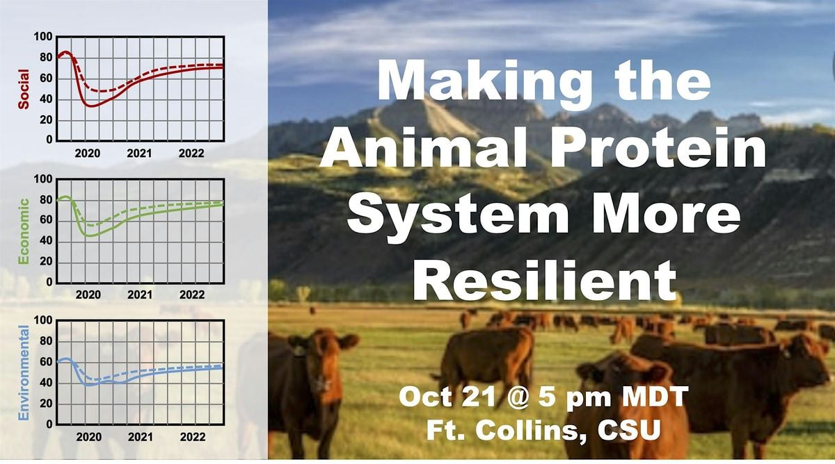 Making the Animal Protein System More Resilient, 21 October | Event in Fort Collins | AllEvents