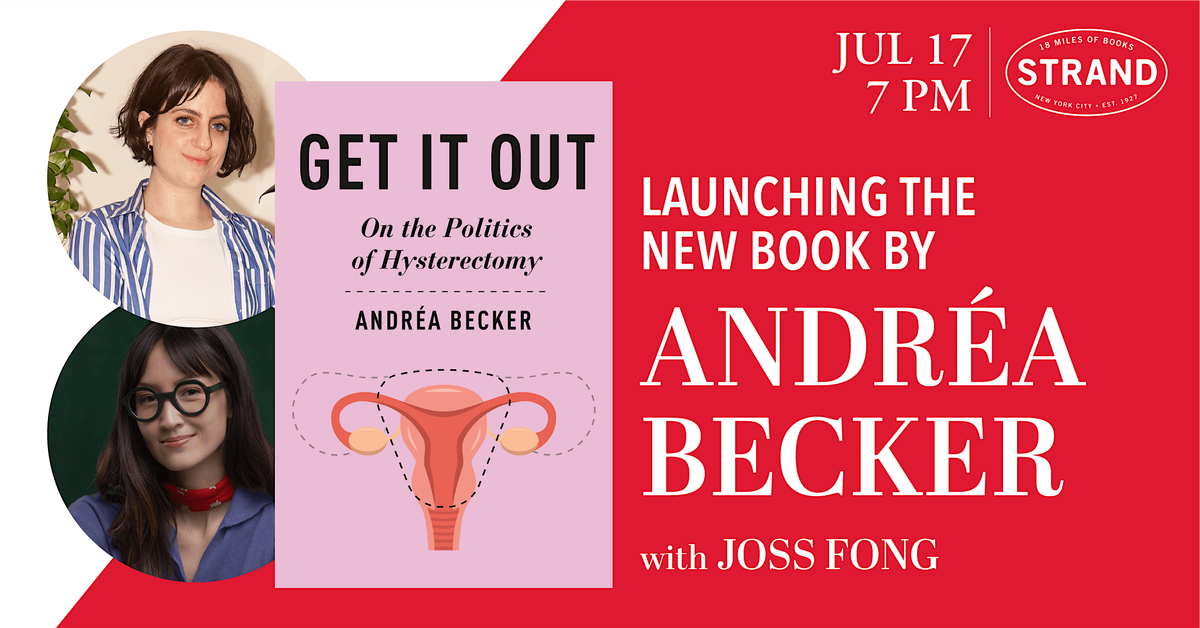 Andréa Becker + Joss Fong: Get it Out, 17 July | Event in New York | AllEvents