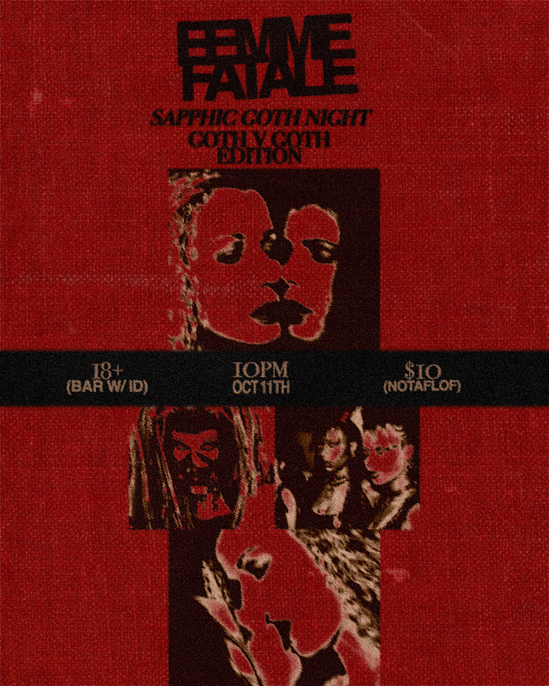 FEMME FATALE: Spooky Sapphic Goth Night, 11 October | Event in Seattle | AllEvents