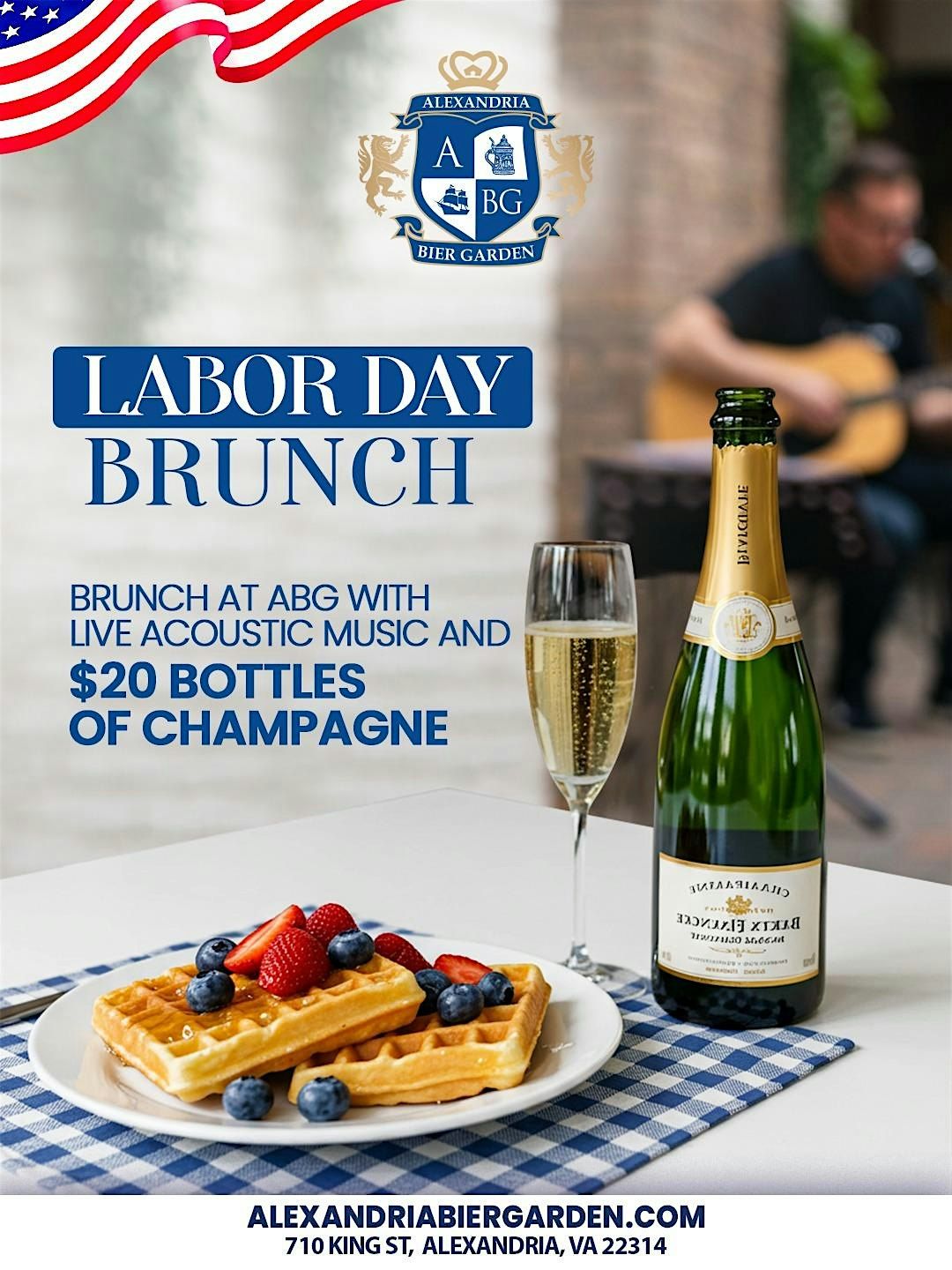 Labor Day Brunch at Alexandria Bier Garden, 1 September | Event in Alexandria | AllEvents