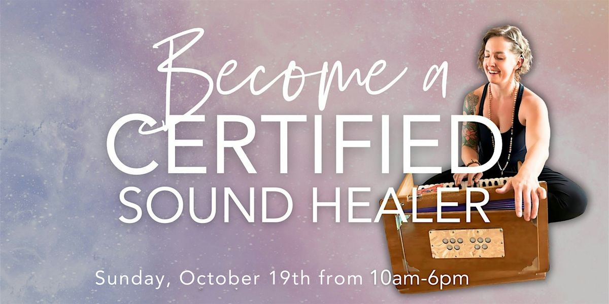 Sound Healer Certification - Level One, 19 October | Event in Reno | AllEvents