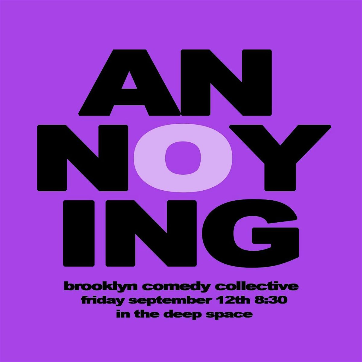 ANNOYING, 12 September | Event in Brooklyn | AllEvents