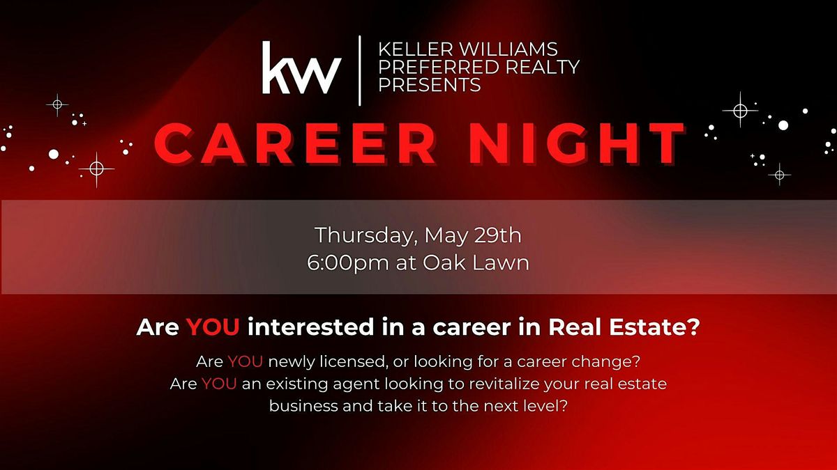 Career Night, 29 May | Event in Oak Lawn | AllEvents