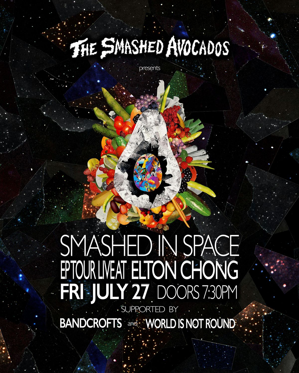 Smashed Avocados w/ Bancroft & World Is Not Round @ Elton Chong, 27 June | Event in Penrith | AllEvents
