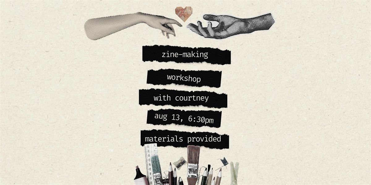 Zine-Making Workshop w/ Courtney at Side Quest Books & Games, 13 August | Event in Somerville | AllEvents