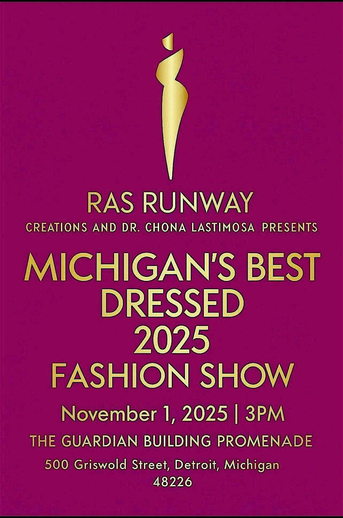 Michigan's Best Dressed 2025, 1 November | Event in Detroit | AllEvents