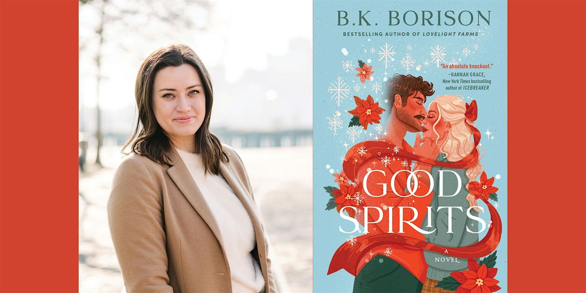 B.K. Borison | Good Spirits, 25 October | Event in St. Louis | AllEvents
