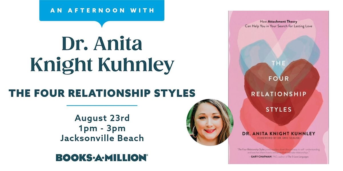 An Afternoon with Dr. Anita Knight Kuhnley, 23 August | Event in Jacksonville Beach | AllEvents