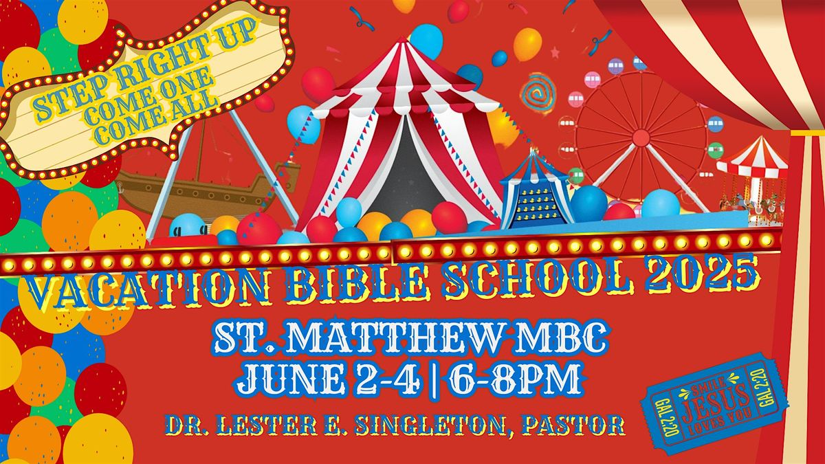 St. Matthew Missionary Baptist Church Vacation Bible School 2025, 2 June | Event in Fort Worth | AllEvents