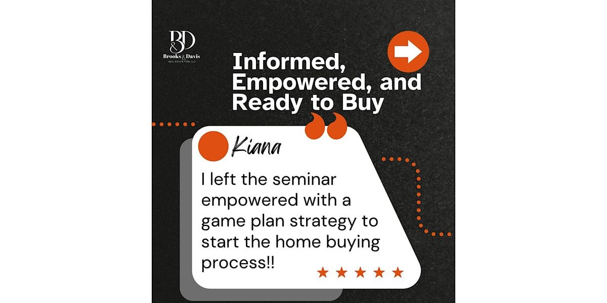 Your First Home Starts Here – A Brooks & Davis Homebuyer Workshop, 18 October | Event in Houston | AllEvents