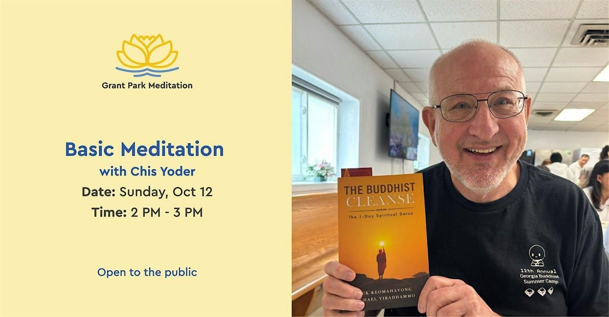 Grant Park Meditation: Sunday Mindfulness Meditation Basics in Atlanta, 12 October | Event in Atlanta | AllEvents