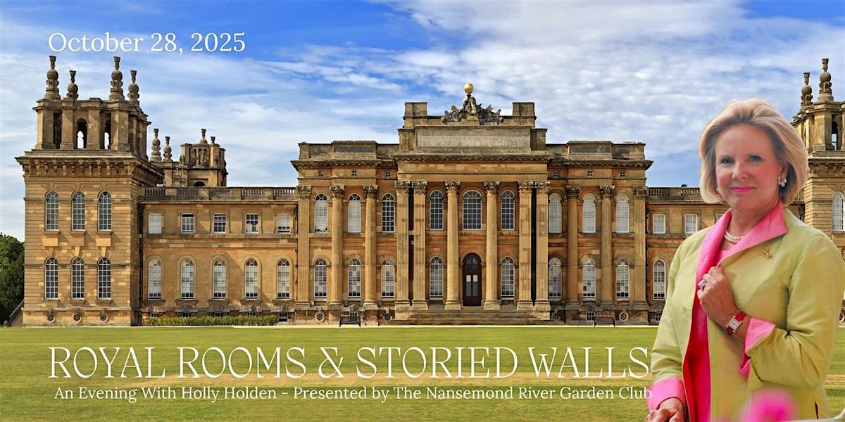 Royal Rooms & Storied Walls: An Evening with Holly Holden, 28 October | Event in Suffolk | AllEvents