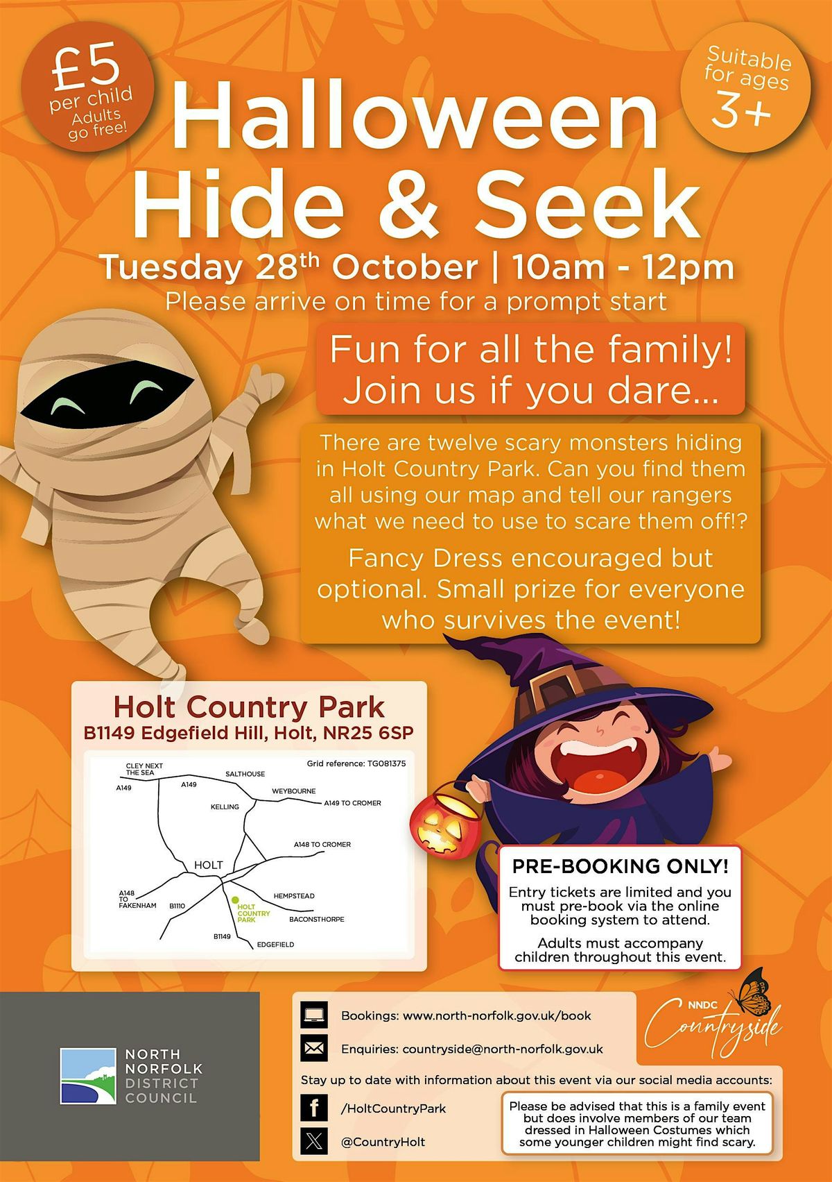 Halloween Hide & Seek, 28 October | Event in Holt | AllEvents