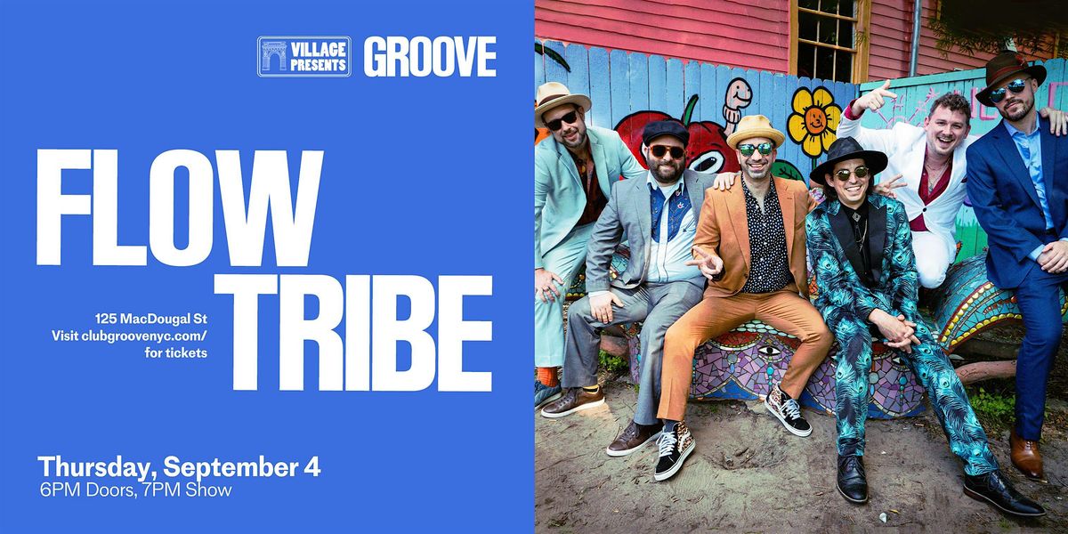 Flow Tribe, 4 September | Event in New York | AllEvents