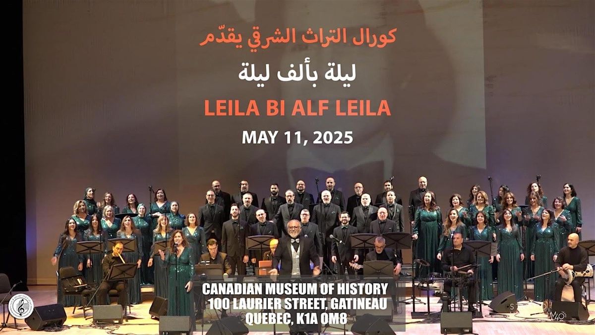 Leila bi alf leila Ottawa 2025 | Event in Gatineau | AllEvents