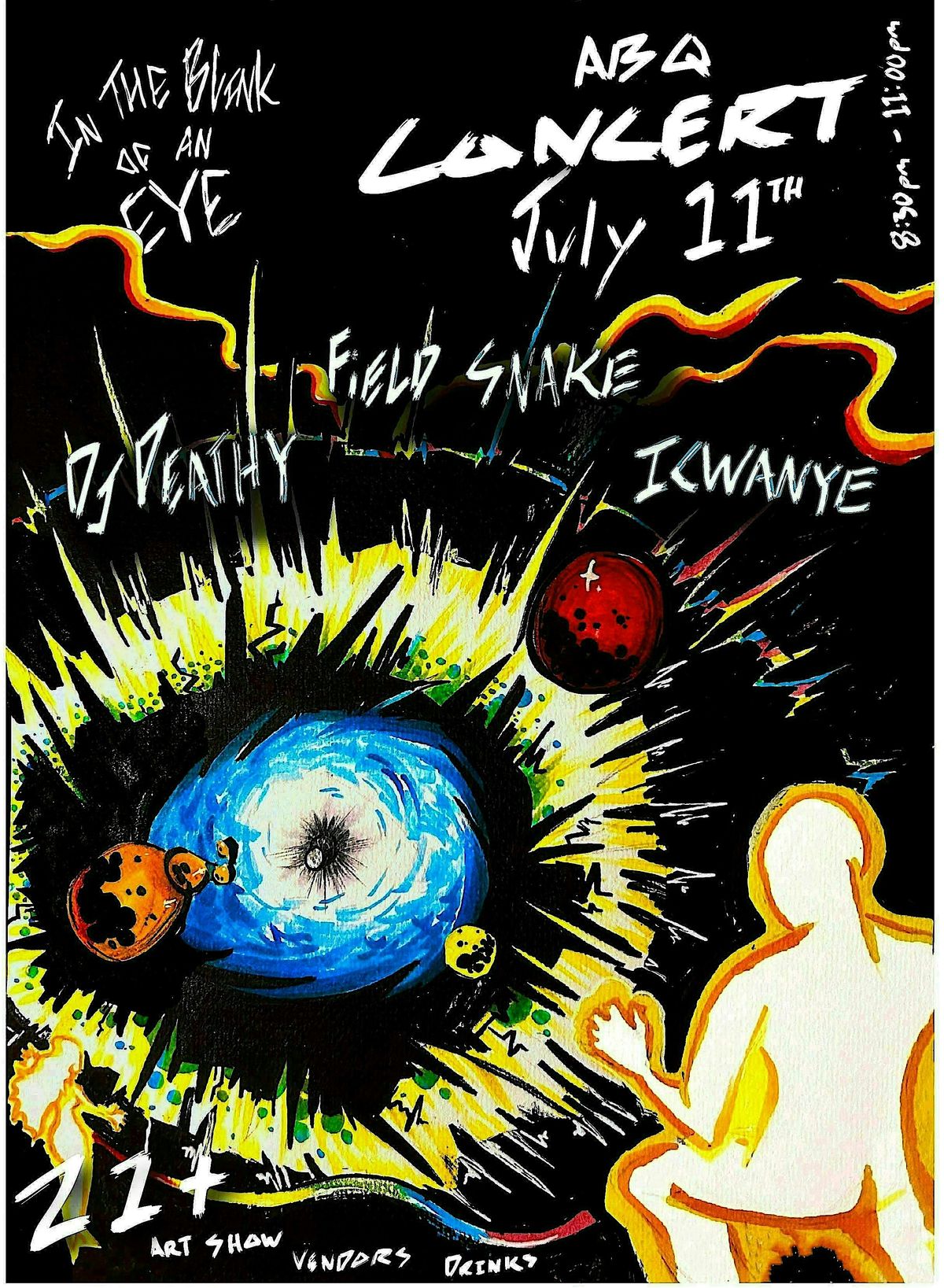 IN THE BLINK OF AN EYE: CONCERT AND ART SHOW, 11 July | Event in Albuquerque | AllEvents