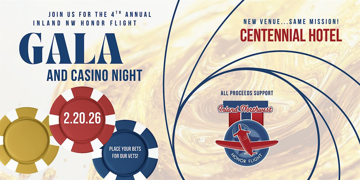 2026 Inland NW Honor Flight Gala and Casino Night