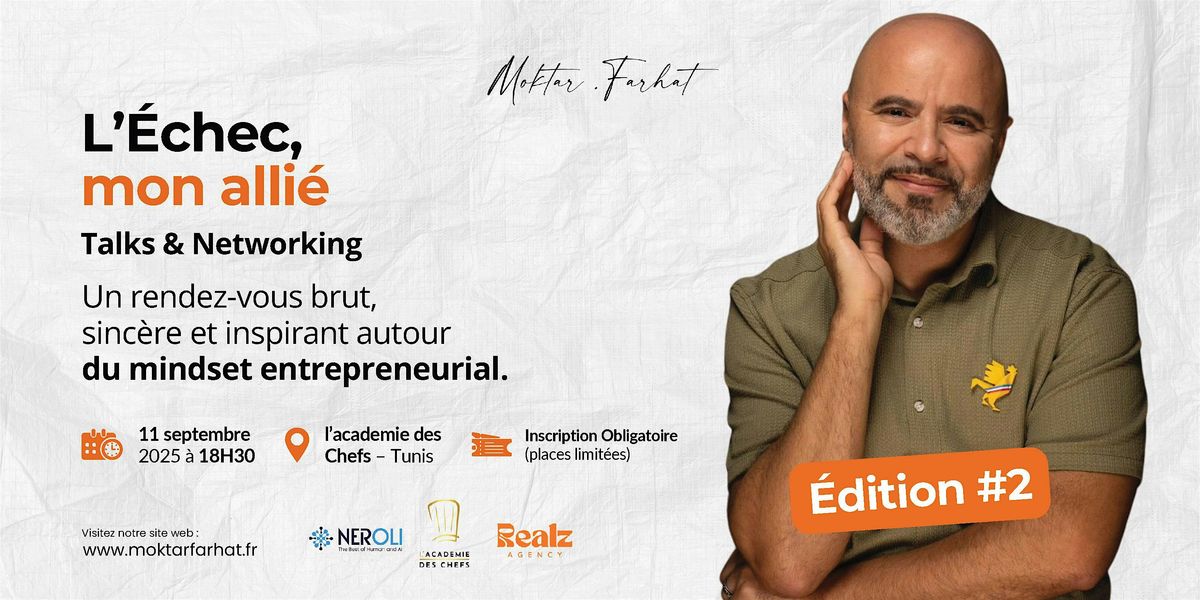 Mindset Entrepreneurial - Tunis N°2, 11 September | Event in Tunis | AllEvents