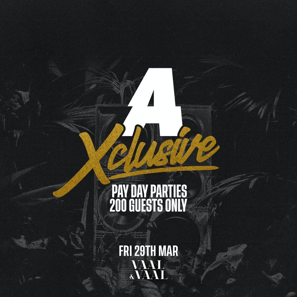 ABSTRAKT Presents XCLUSIVE Vaal And Vaal Wolverhampton 29 March To abstrakt-presents-xclusive-vaal-and-vaal-wolverhampton-29-march-to