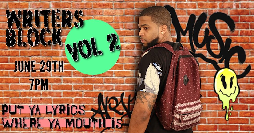 Writer Block Vol. 2, 29 June | Event in Tallahassee | AllEvents