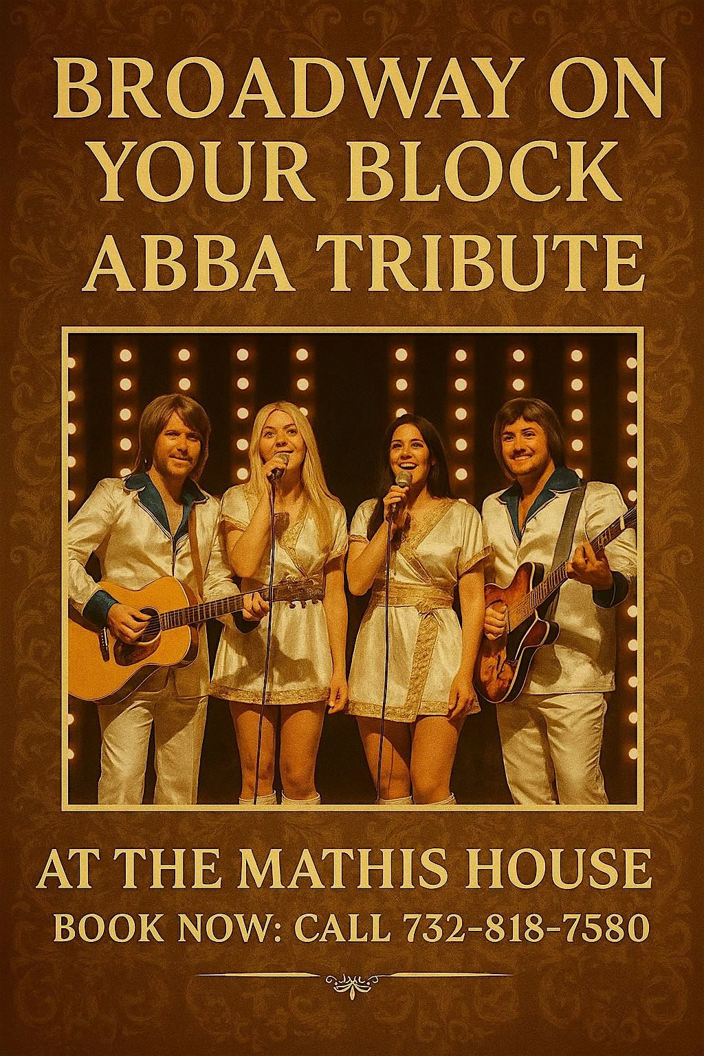 Broadway on Your Block ABBA Tribute Dinner Show, 19 July | Event in Toms River | AllEvents