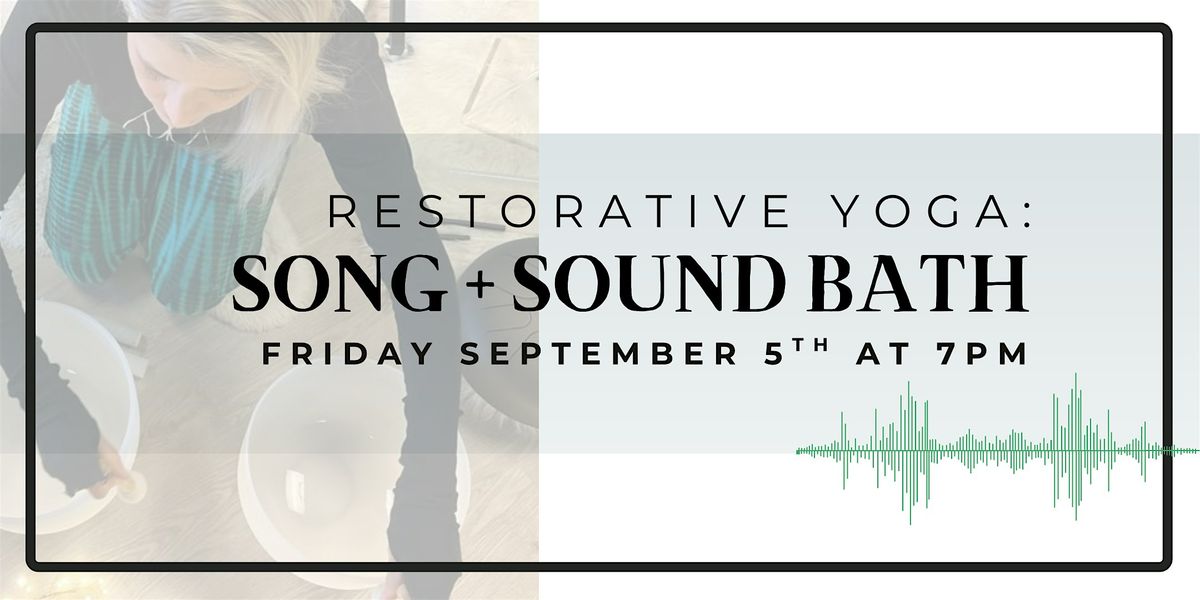 Restorative Yoga: Song and Sound Bath, 5 September | Event in Chicago | AllEvents