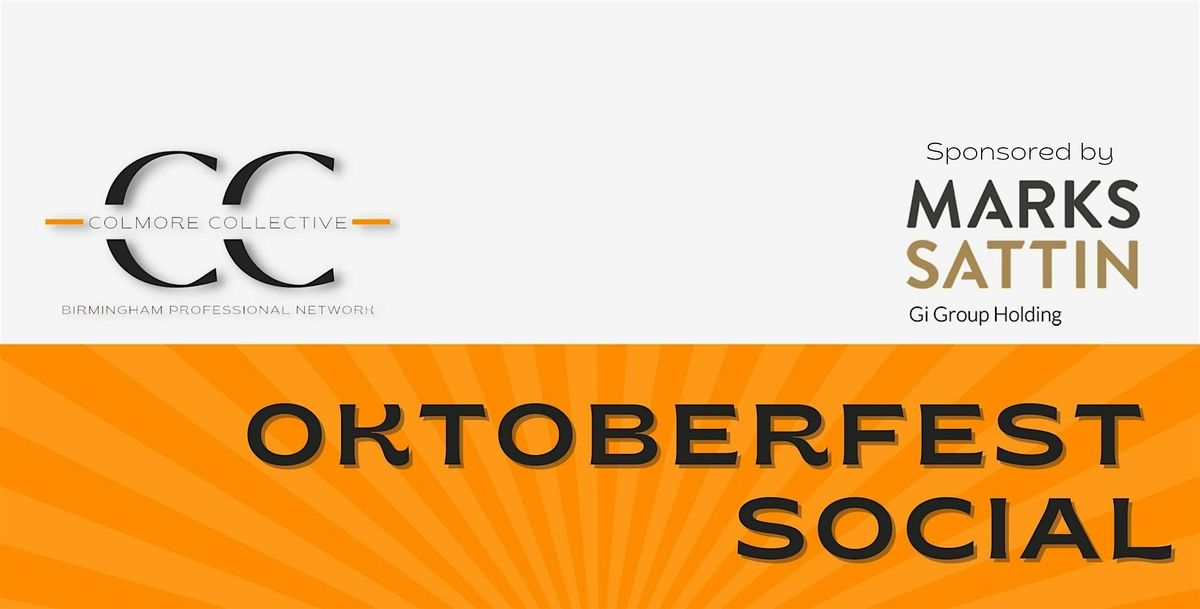 Colmore Collective - Oktoberfest 2025, 23 October | Event in Birmingham | AllEvents