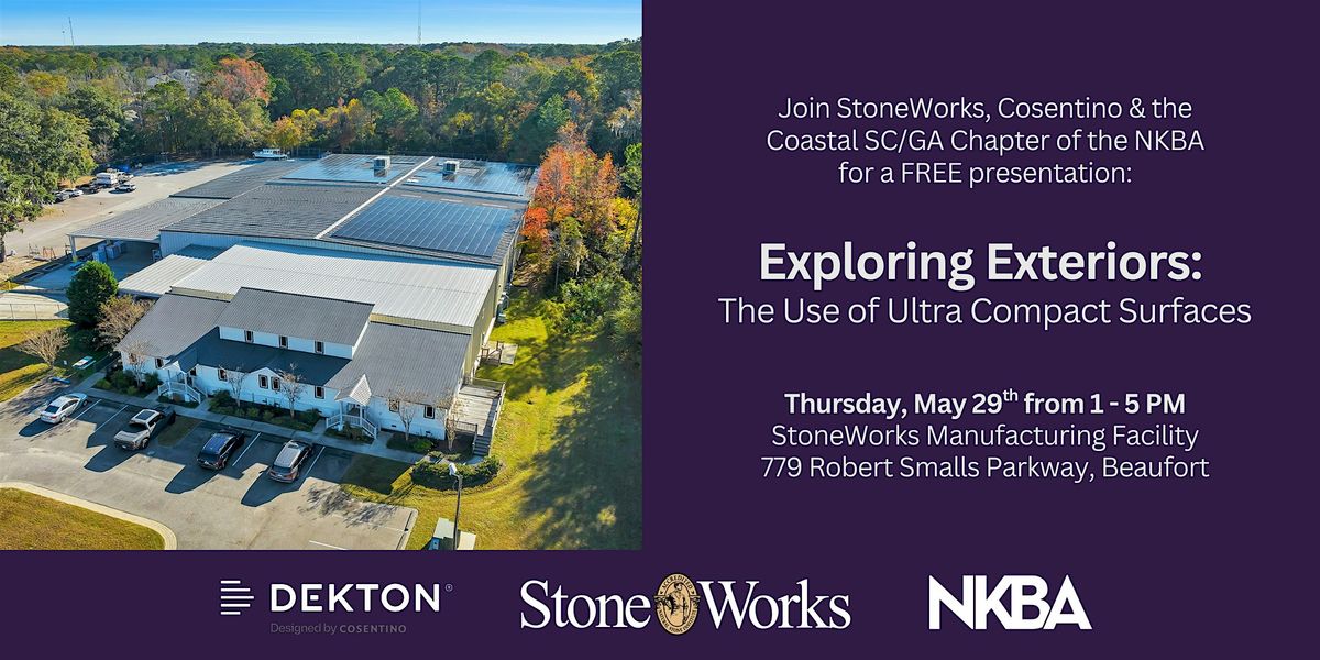 Cosentino CEU Presentation at StoneWorks, 29 May | Event in Beaufort | AllEvents
