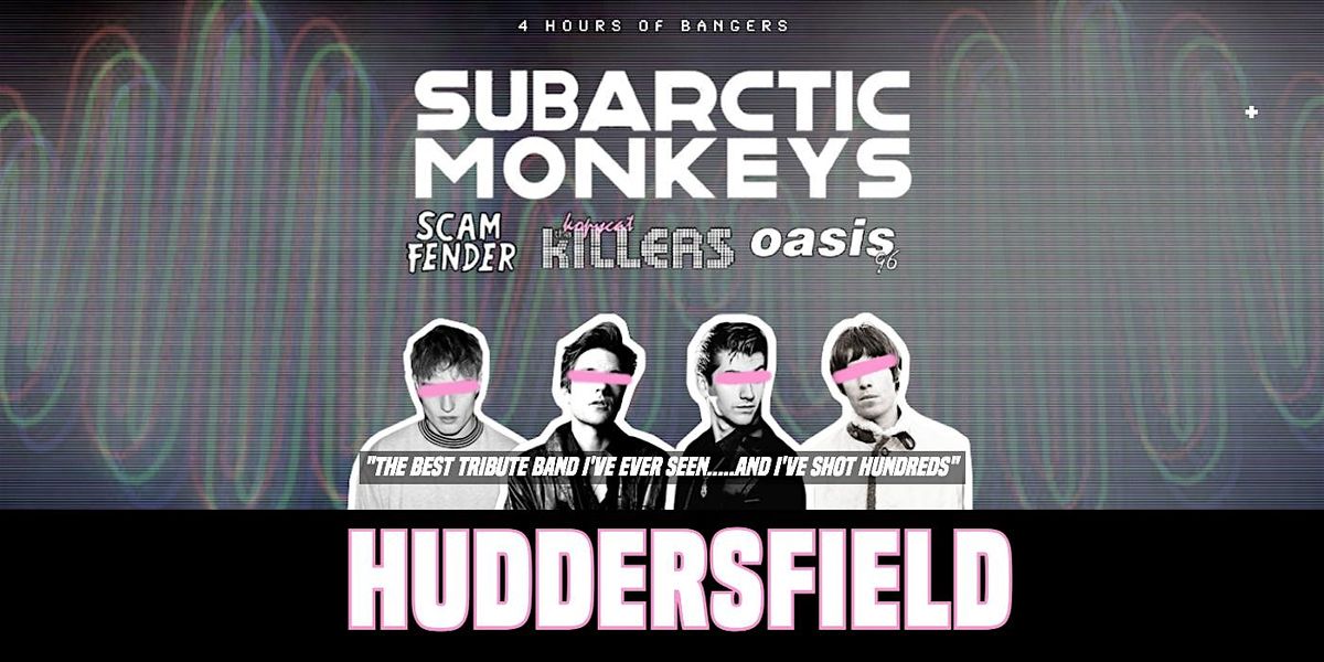 Arctic Monkeys Tribute - Huddersfield Smile Bar - 10th April 2026, 10 April | Event in Aspley | AllEvents