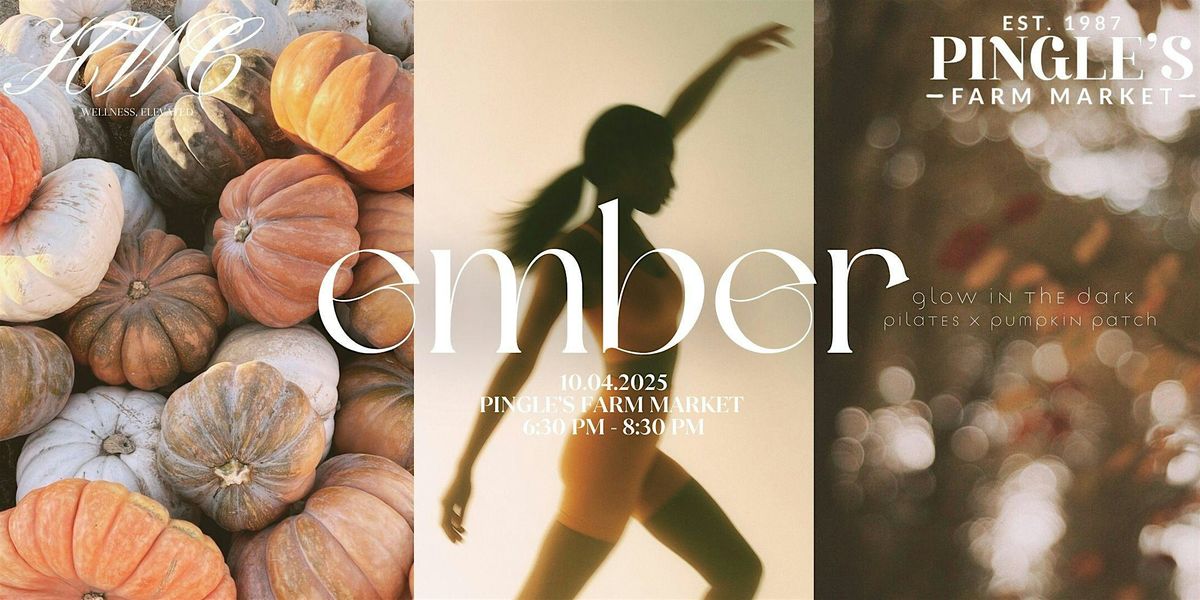 EMBER | Glow In The Dark Pilates x Pumpkin Patch Experience, 4 October | Event in Hampton | AllEvents