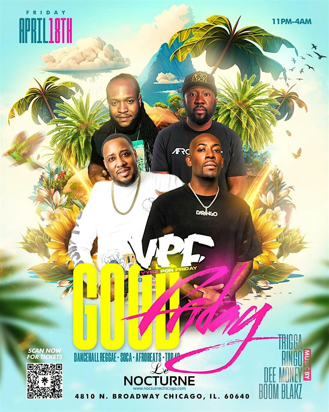 VPF GOOD FRIDAY EDITION: DANCEHALL, SOCA, AMAPIANO, AFROBEATS, Le ...