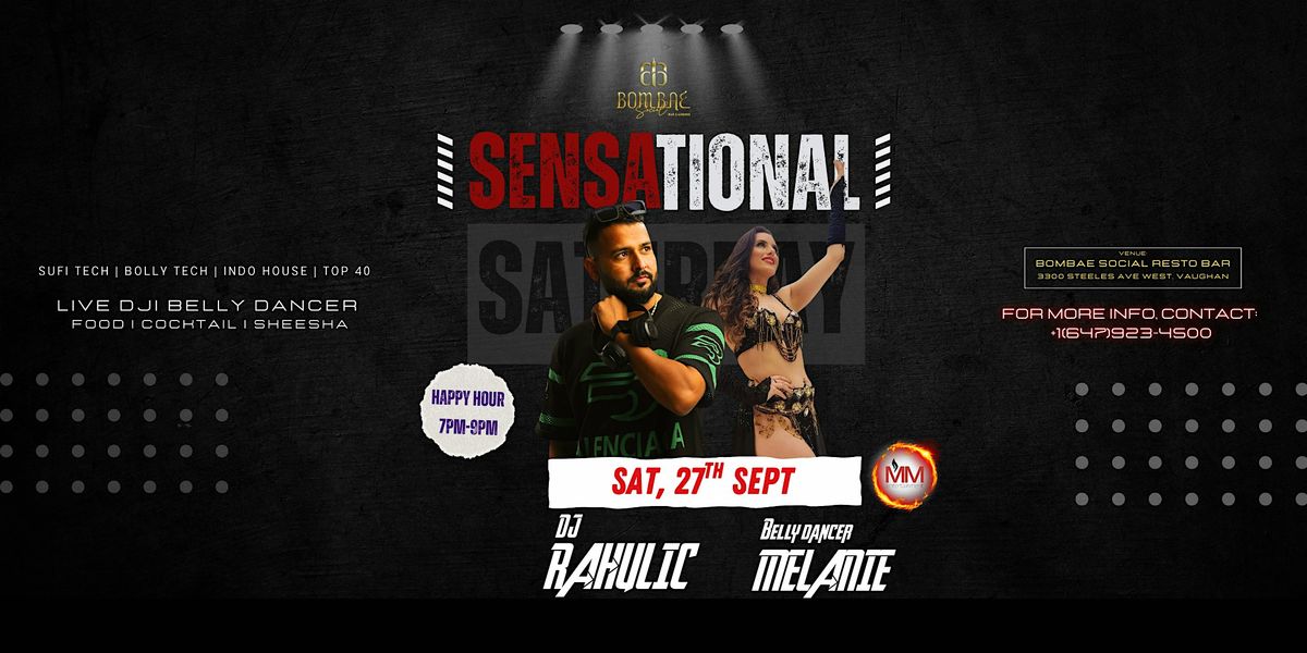Sensational Saturdays (Tickets Redeemable Inside), 27 September | Event in Vaughan | AllEvents